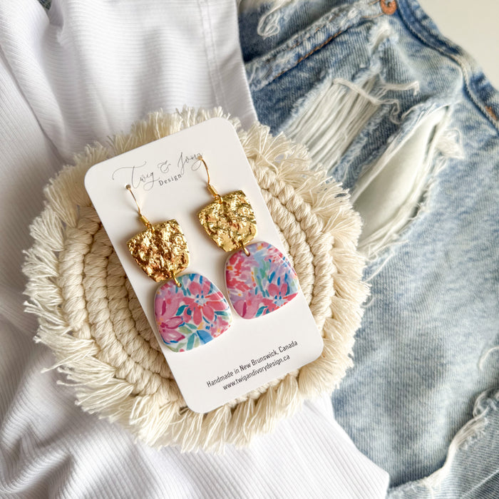 Trina Dangle Earrings | Summer Blooms