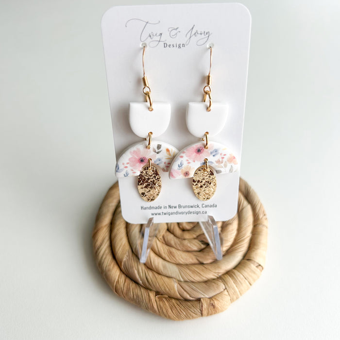 Tully Dangle Earrings | Spring Floral