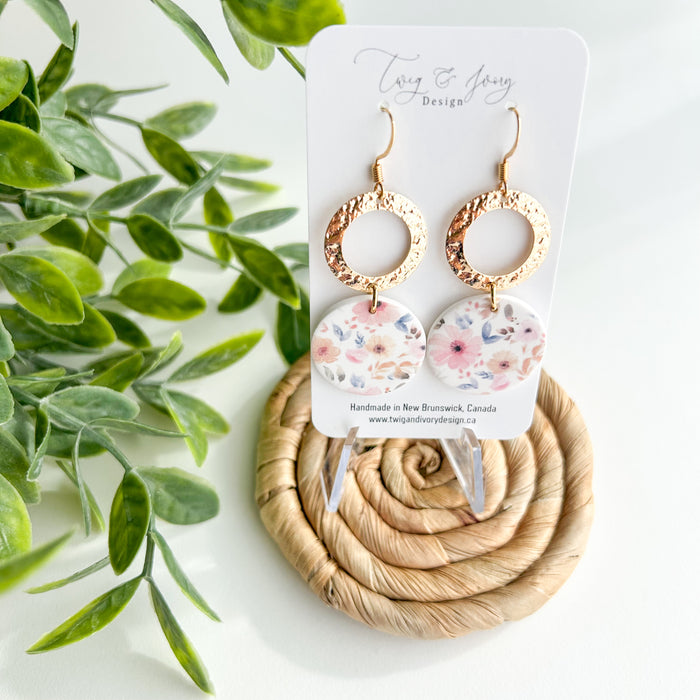 Kari Dangle Earrings | Spring Floral