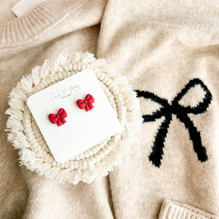 Single Bow | Statement Stud